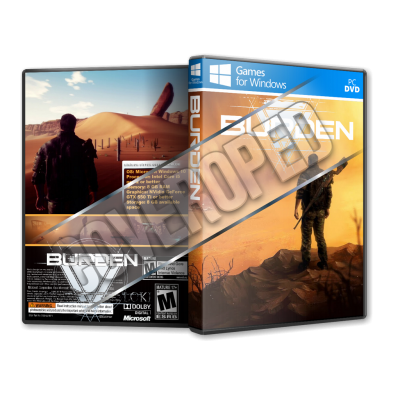 Burden Pc Game Cover Tasarımı